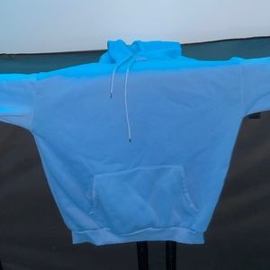 Womens Light Blue Hoodie